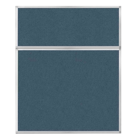 Versare Hush Panel Configurable Cubicle Partition 5' x 6' Caribbean Fabric 1812515